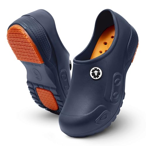 Image of YUNGPRIME Men's and Women's Slip-Resistant Work Shoes - Nursing - Chef Shoes