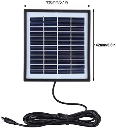 Solar Panel Kit, 2W 12V Polysilicon Solar Panel Solar Battery Charger Portable Solar Panels Portable Solar Panel Charger for Outdoor Camping image 4