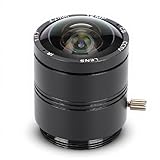 3.2mm 12MP F1.2 HD CCTV Lens, 3.2mm 12MP F1.2 Professional CS Mount Camera Fixed Length Lens for CCTV Camera Lens