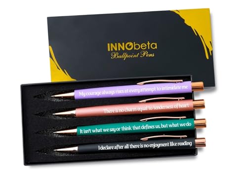 InnoBeta Ballpoint Pen Set with Quotes