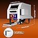 HTTSICHI Commercial Conveyor Toaster w/ 1 Slice Wide Slot, 150 Slice/hour Commercial Toaster w/ 7.2’’ Wide and 3‘’ Opening, Industrial Kitchen Cooking bagel w/Stainless Steel and Heavy Duty