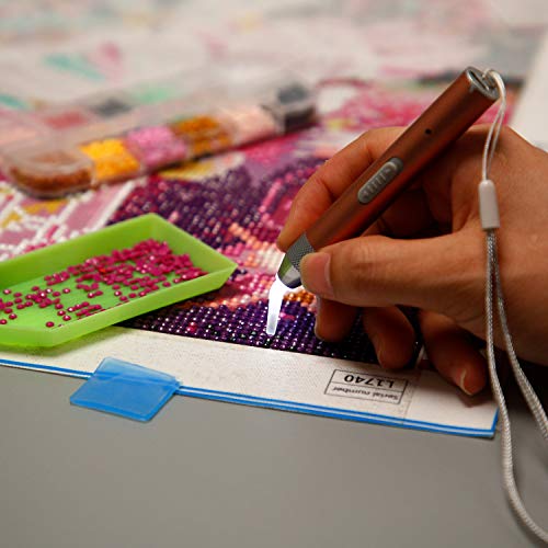 image for Maitys Diamond Painting Pen Point Drill Pen with Light 5D DIY Diamond 