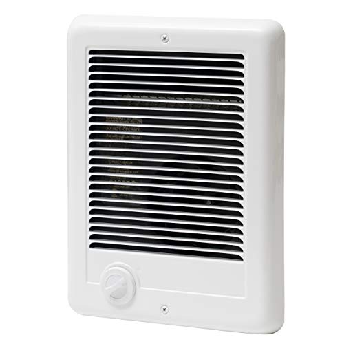 Cadet Com-Pak Electric Wall Heater Complete Unit with Thermostat (Model: CSC151TW, Part: 67509), 5120 BTU, 120 Volt, 1500 Watt, White #1