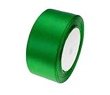 ATRBB 25 Yards 1-1/2 inch Wide Satin Ribbon Perfect for Wedding,Handmade Bows and Gift Wrapping(Gree