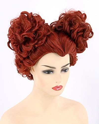 Topcosplay Women's Red Brown Wig Halloween Costume Cosplay Wigs (Red Brown)