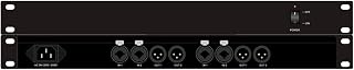 Professional Feedback Suppressor, 4-in 4-Out Anti-Howling Audio Processor, Microphone Feedback Frequency Shifter, for Performance Stage, No Debugging Required