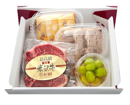 欧風レストラン“西洋葡萄"の 米沢牛 A5等級 シャトーブリアンヒレステーキ & オードブル 3点セット 『欧風レストラン 西洋葡萄』 山形県 南陽市 [6017]