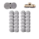 YYMYLYNOU Compatible con Hobot 188 168 198 388 Toallitas limpiadoras de Ventanas Paño de Limpieza Puruikai Robot de Limpieza de Ventanas PhoReal Trapo de fregona Accesorios for aspiradoras(24pcs)