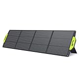 FOSSIBOT Pannello solare portatile da 200 W, kit pannello solare pieghevole, 23,4%, modulo di efficienza IP67, impermeabile, per campeggio all'aperto, F1200 F2400 F3600 Portable Power Station, laptop