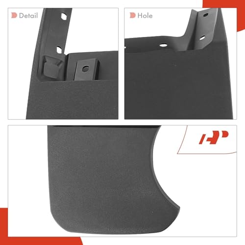 Image of A-Premium Mud Flaps Compatible with Jeep | for Jeep Gladiator 2023 2024, No Drilling Required Mud Guards with Hardware Accessories, Set of 4 Front and Rear