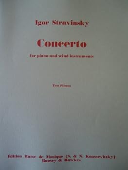 Paperback Concerto for Piano and Wind Instruments Book