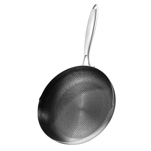Poêle quotidienne argenté compatible plaque induction inox - 2