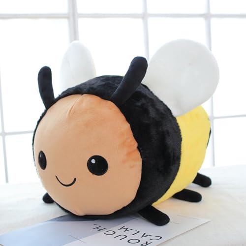 Stofftier Biene Plüschtier, Biene Kuscheltier, Plüschtier Biene Stofftier Puppe, Plüsch Biene Spielzeug Gefüllte Tiere Spielzeug Kinder Mädchen Jungen Geschenke für Geburtstag,Weihnachten,20CM