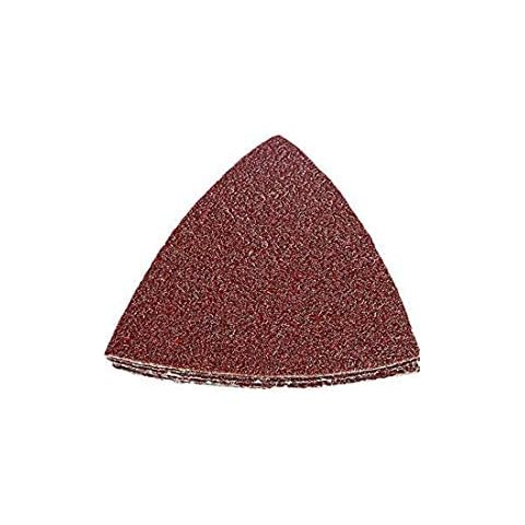 OxoxO 80mm Triangular Sanding Pad Abrasive Sandpaper NO Hole 40 Grits Aluminum Oxide Hook & Loop Sanding Sheets (60-Pack) Cover