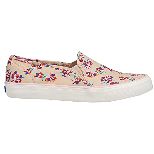 Keds Women's Double Decker Spring Floral Sneaker, Tan, 7 #TOP2
