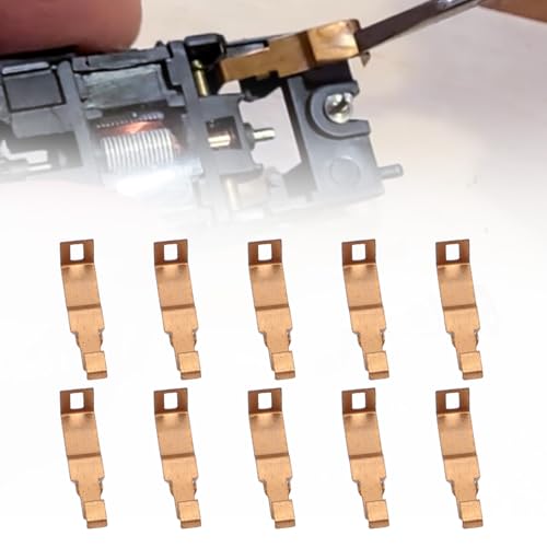 Image of Pick Up Shoe Iron Pickup Shoe Set Replacement for HO Slot Car, Efficient Power Supply with Seamless Integration, Easy Installation and Stable Transfer