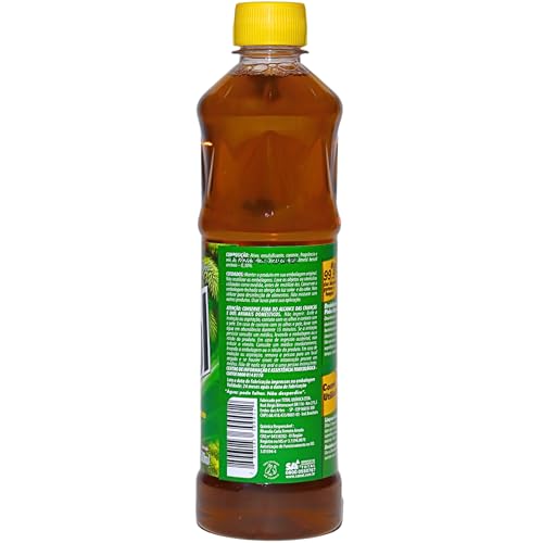 Desinfetante Líquido para uso Geral, Pinho Original, Sanol, 500 ml, Marrom