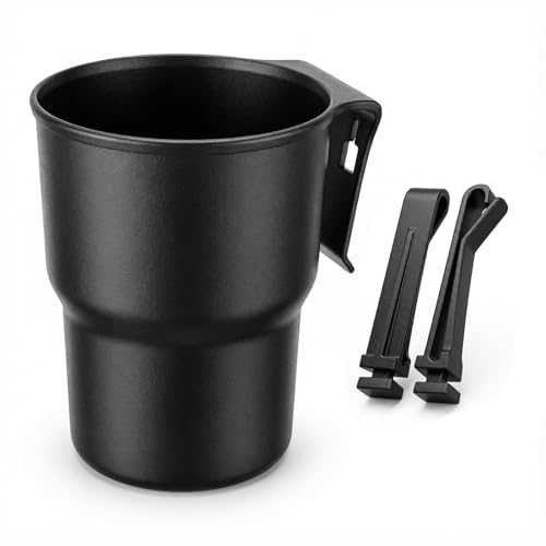 Organizador portavasos multifuncional para carro negro miniatura 1