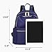 Fashion Backpack Casual Daypack for Women Ladies Rucksack Spacious Multiple Compartments (Blue)