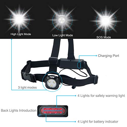 Lumière de ceinture poitrine