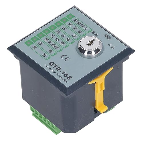Genset Controller with 2 Programmable Output Ports, for Engines, Programmable Modes, DC8-36V
