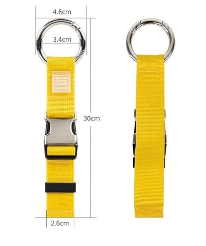 2 peças resistentes adicionar uma bolsa alça de bagagem, jaqueta, correias de bagagem de mão, cintos