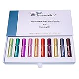 SensaMetrix Smell Training System – 10 Fragrance Odor Training Kit