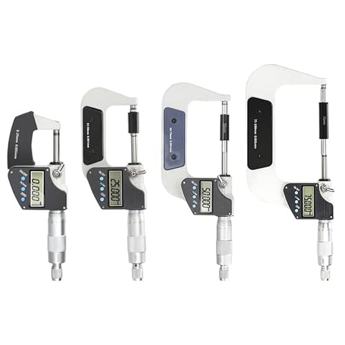 Micrometer Caliper Accuracy 0.001mm Digital Outside Micrometer 0-25/50/75/100mm Digital Caliper Gauge Measuring Tools - Measuring Layout Tools(0-25mm) - Image 2