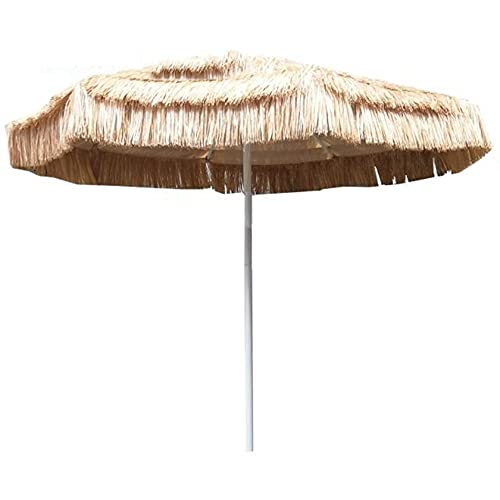 ASumPio Hawaiian Beach Umbrella Solar Hula Thatch Patio Umbrella Outdoor Umbrella Sun Shade for Garden Pool Patio