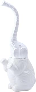 YWJFASHION Baño Limpiador Profundo Cepillos para Inodoro Elefante Creativo Único con Mango Largo Soporte de cerámica Juego de Limpieza (Color : A)