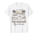 Savannah River Street Georgia Souvenir T-Shirt