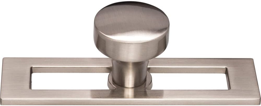 Top Knobs - TK901BSN - Kinney Knob 1 1/4" - Brushed Satin Nickel - Lynwood Collection