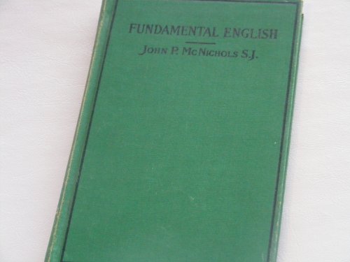 Fundamental English B003AHAWNU Book Cover
