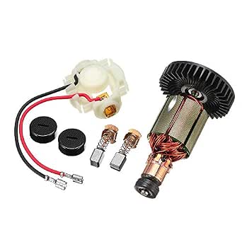 Lot De Rechange Pour Makita CB430 BGA450 BGA452 - Porte Brosse + Bouchons + Brosses + Armature