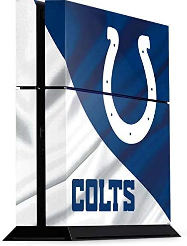 Skinit Decal Gaming Skin Compatible with PS4 Console - Officially Licensed NFL Indianapolis Colts Design