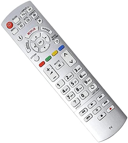 Replacement Panasonic Remote Control for Panasonic VIERA LCE LED Smart TV N2QAYB001010 N2QAYB000842 N2QAYB000074 with NETFLIX/APPS Button