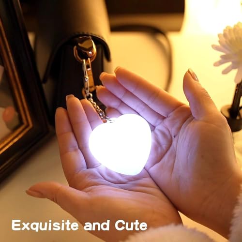 Image of Purse Light Purse Heart Light Keychain Glow Keychain (Purse Light Keychain)