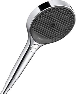 hansgrohe Rainfinity 3-Spray Rain Handheld Shower Head 1.75 GPM, Chrome, 26865001