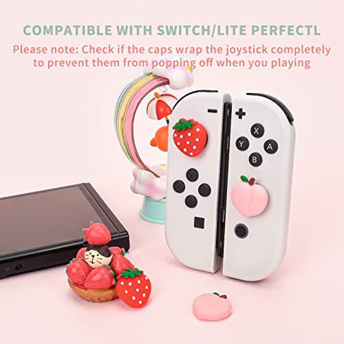 Tapas de agarre para pulgar de Switch OLED para jugar con comodidad en tus viajes 5