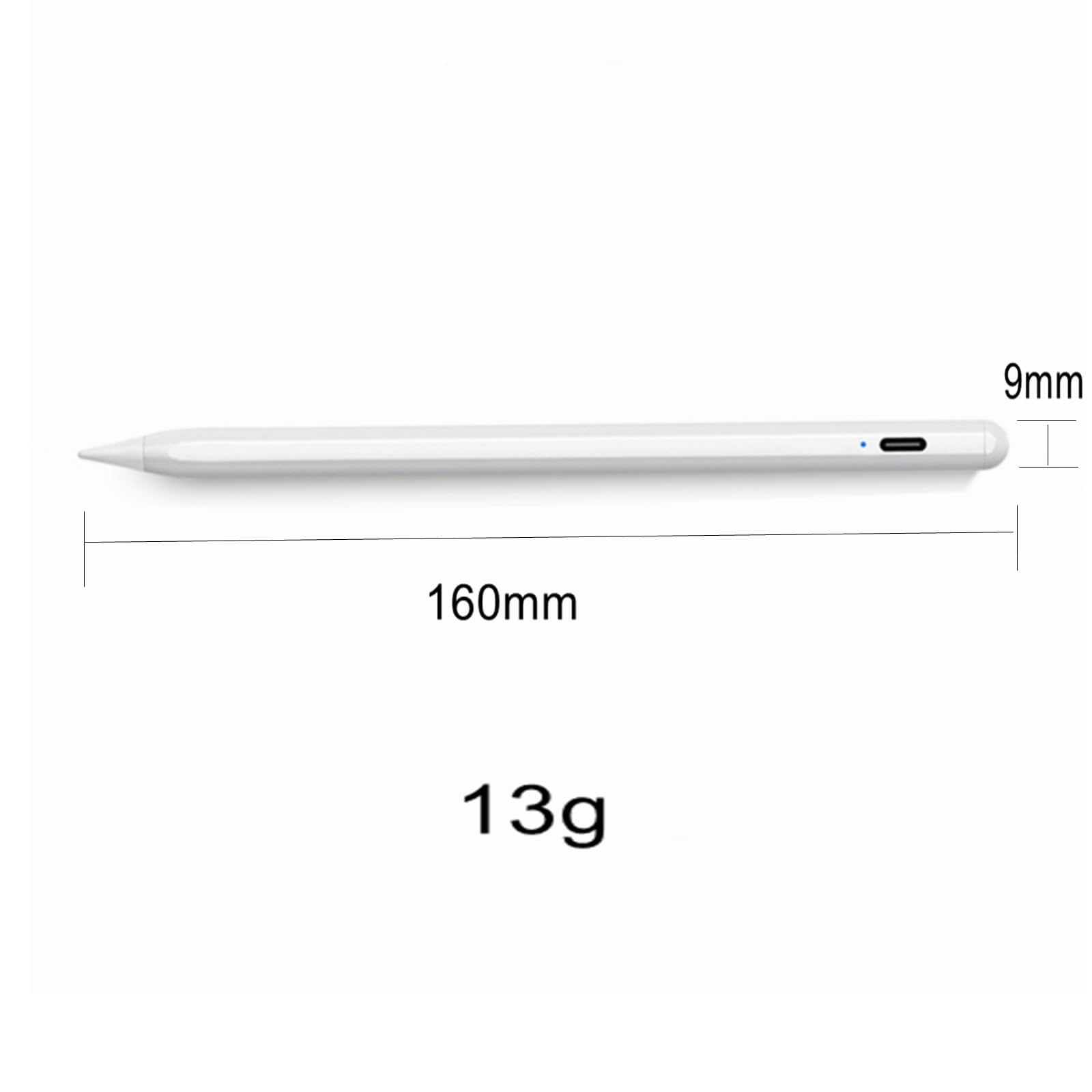 Lápiz, Sensible a la presión 4096, para OnePlus Pad/Pad Pro, para OnePlus Pad 2 /Pad 2 Pro Pad Tableta, Recargable, Bolígrafo Activo Stylus Pen (Negro)
