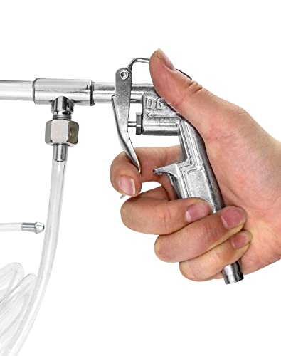 Image of QWORK Spray Gun, 2 Pack Aluminum Pneumatic Air Engine Cleaning Washer Gun Kit Tool, 1 /4 inch