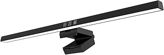 Bothyi Computer Monitor Lamp LED Desk Lamp Screen Hanging Lamp Adjustable Brightness Asymmetric Light Source Computer Monitor Light Bar for Office, Black