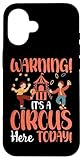 Photo Gallery circus for kids: attenzione! oggi è un circo! custodia per iphone 16 Photo Gallery circus for kids: attenzione! oggi è un circo! custodia per iphone 16
