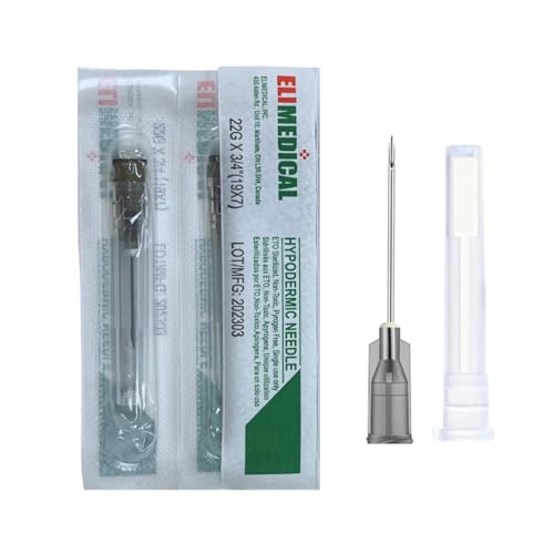 Elimedical Veterinary Hypodermic Needle 22G x 3/4