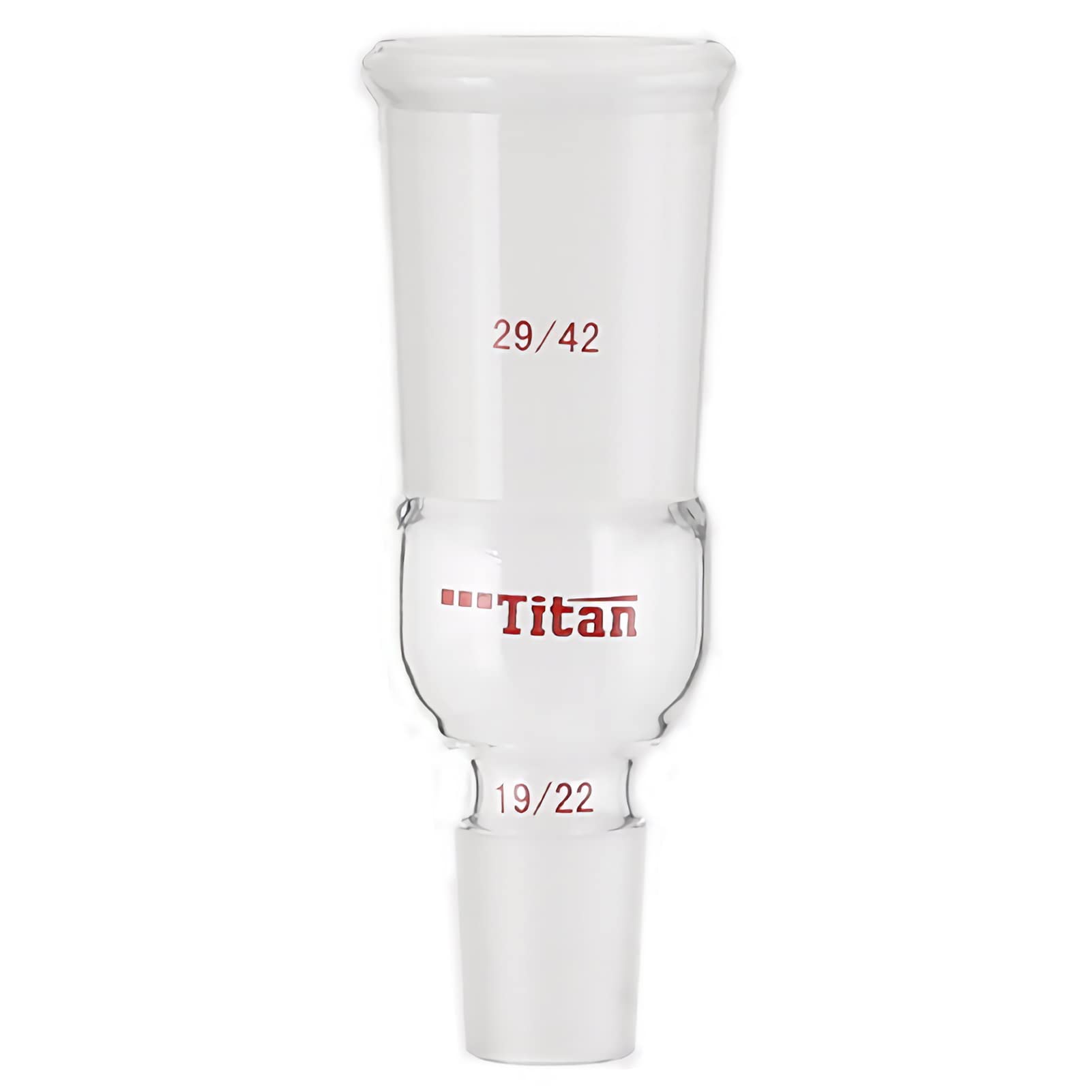 Glass Reducing Connecting Adapter from 34/45 Outer to 24/40 Inner Glass Joint Lab Glassware — Amazon image 5