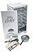 Smokehouse Little Chief Front Load Smoker, Low to Mid Temperature Smoker for Fish, Jerky, Cheese, Sausage & Other meats, Smoke Up to 25 Pounds of Meat & Fish