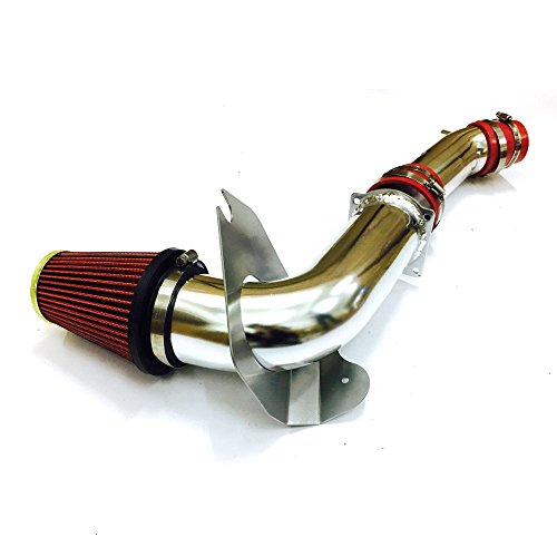 Parts-Diyer Cold Air Intake System + Filter Replacement for 1999-2004 Ford Mustang Base 3.8L V6 Red