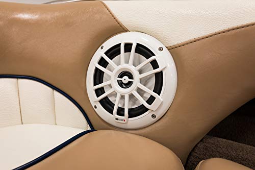 MB Quart NF1-116 Nautic Series Marine Coaxial Speakers 6.5 Inch, 80-Watt Waterproof, Rust-Resistant for Boats, RVs, Outdoor Use - White - Professional Grade - Heavy Duty - Thumbnail 5