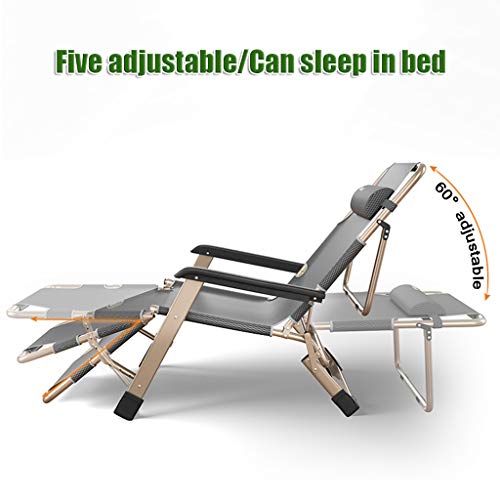 Chaise longue Zero Gravity confortable et respirante de camping - 6