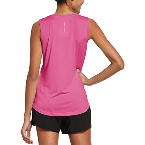 baleaf Workout Tank Tops for Women Sleeveless Running Athletic Loose Fit Yoga Tops Active Shirts Sports Gym Exercise